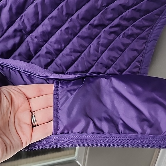 Columbia Full-Zip Nylon/Fleece Puff Vest Size S - Picture 7 of 9